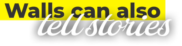 Walls can also tell stories